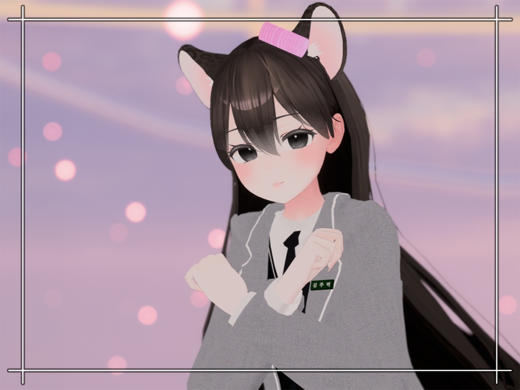 【3Dモデル】 『無料』 Hair Roll