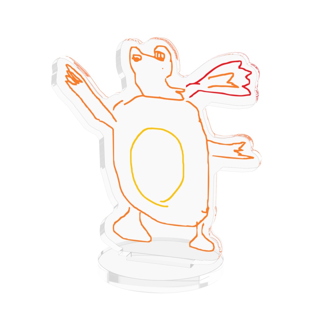 ヒトカゲくんアクスタ