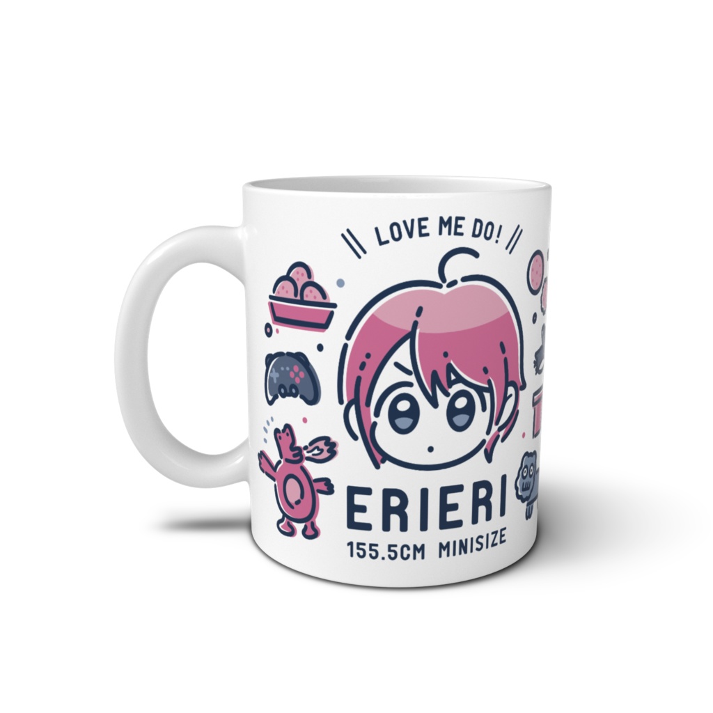 えりえり3周年マグカップ【ver-A】
