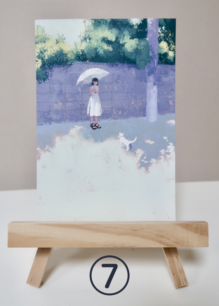 コミティア131頒布物(イラスト本、スケッチ集、ポストカード)