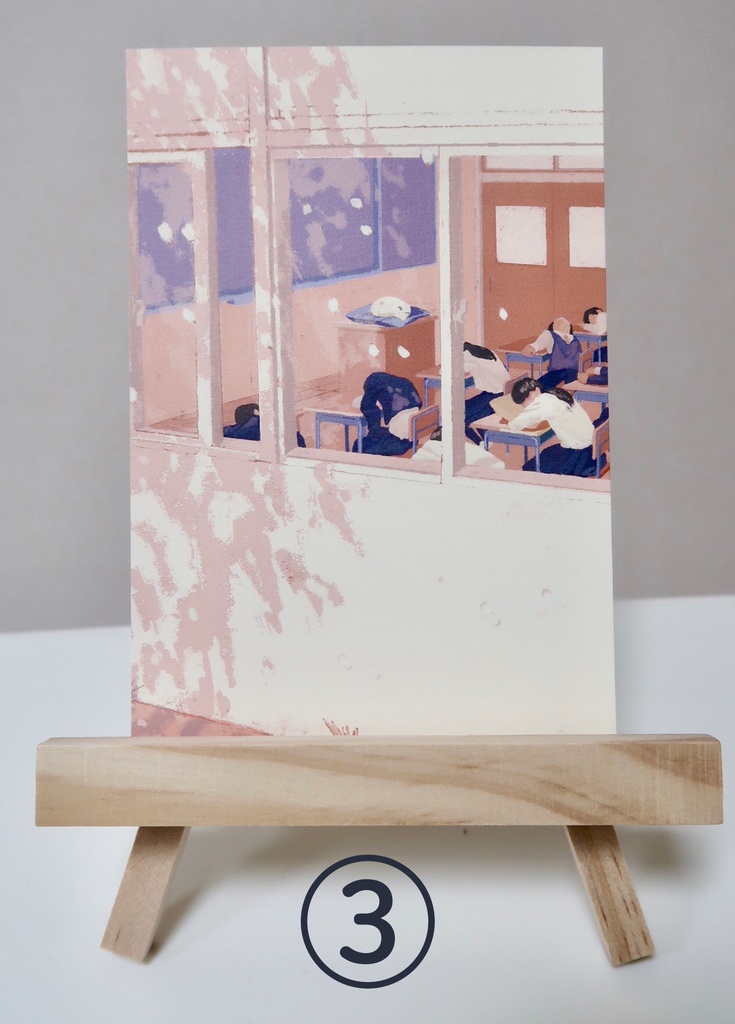 コミティア131頒布物(イラスト本、スケッチ集、ポストカード)