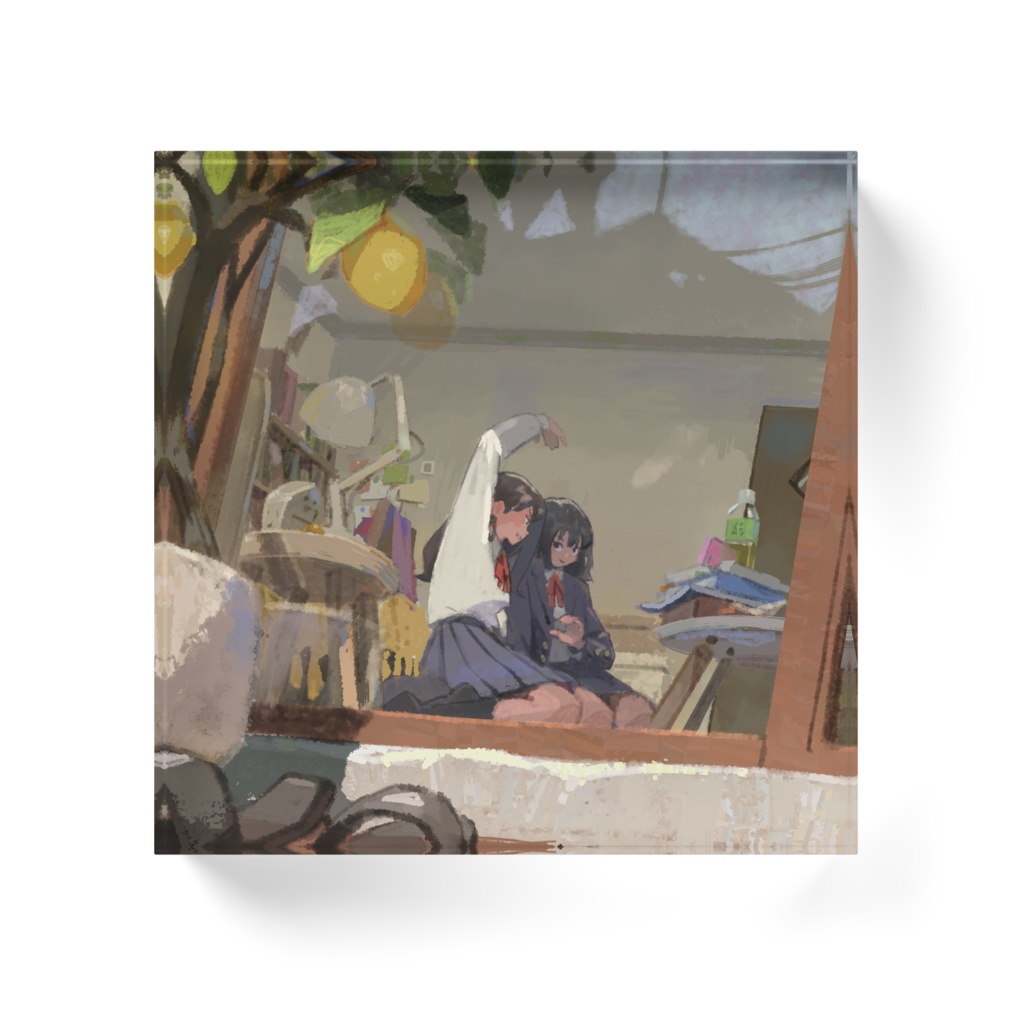 「愛の大きさ違うじゃん」アクリルブロック