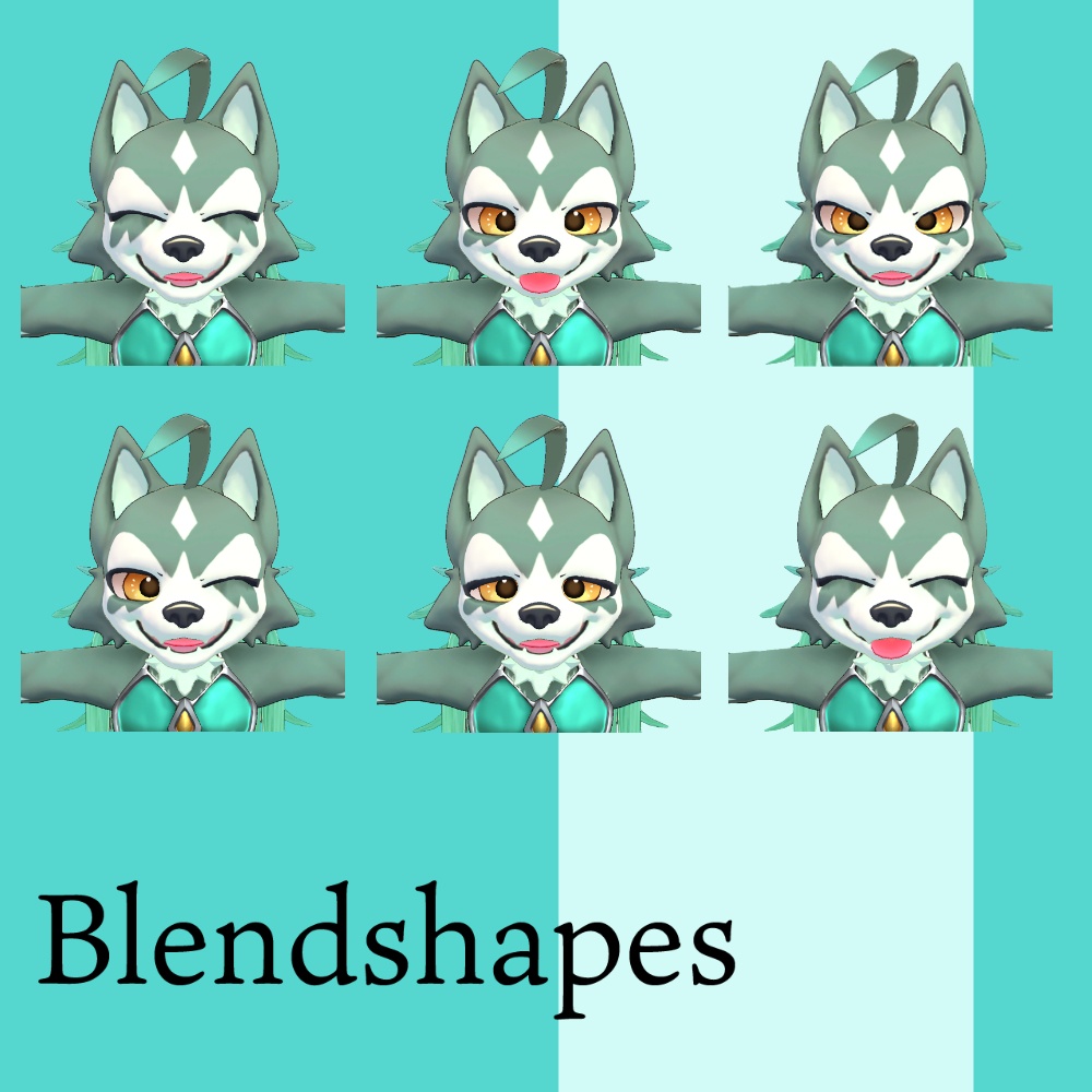 【VRchat向けオリジナルモデル】Hasugi(ハスギ)