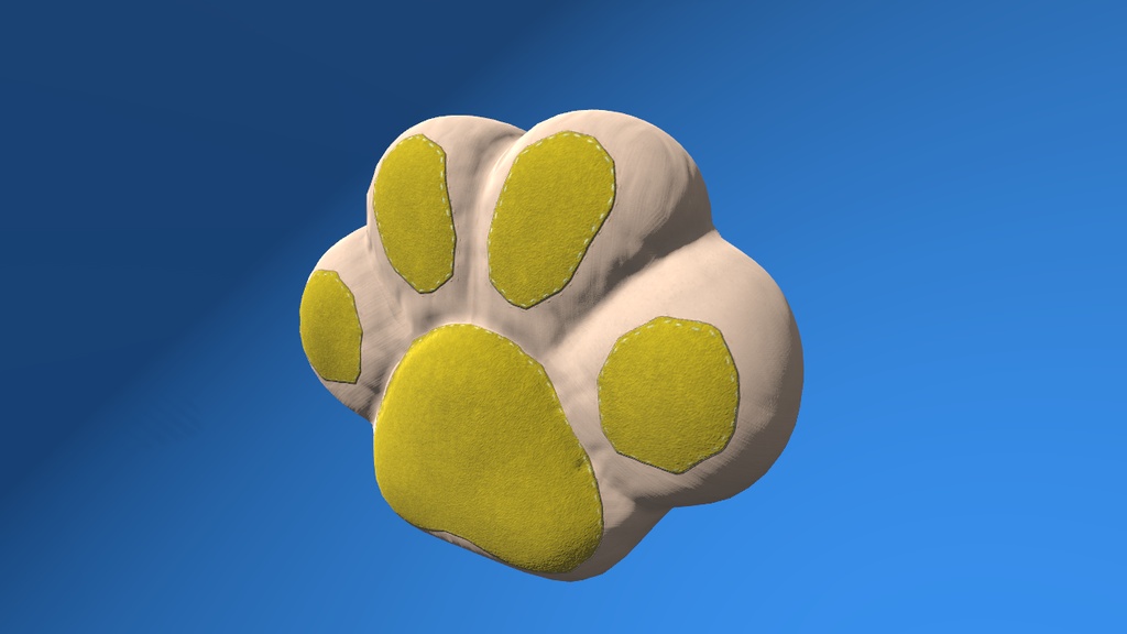Free Paw Pillow