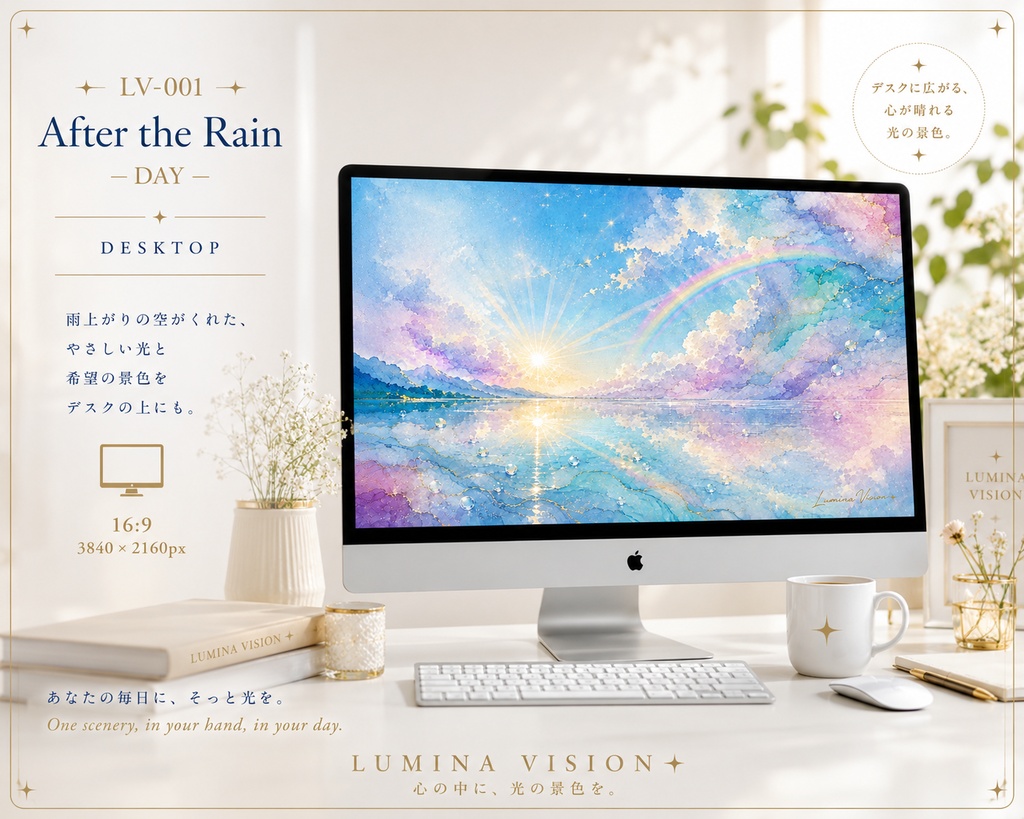 After the Rain — DAY「雨が上がったあとの希望」 LV-001 / Lumina Vision✧