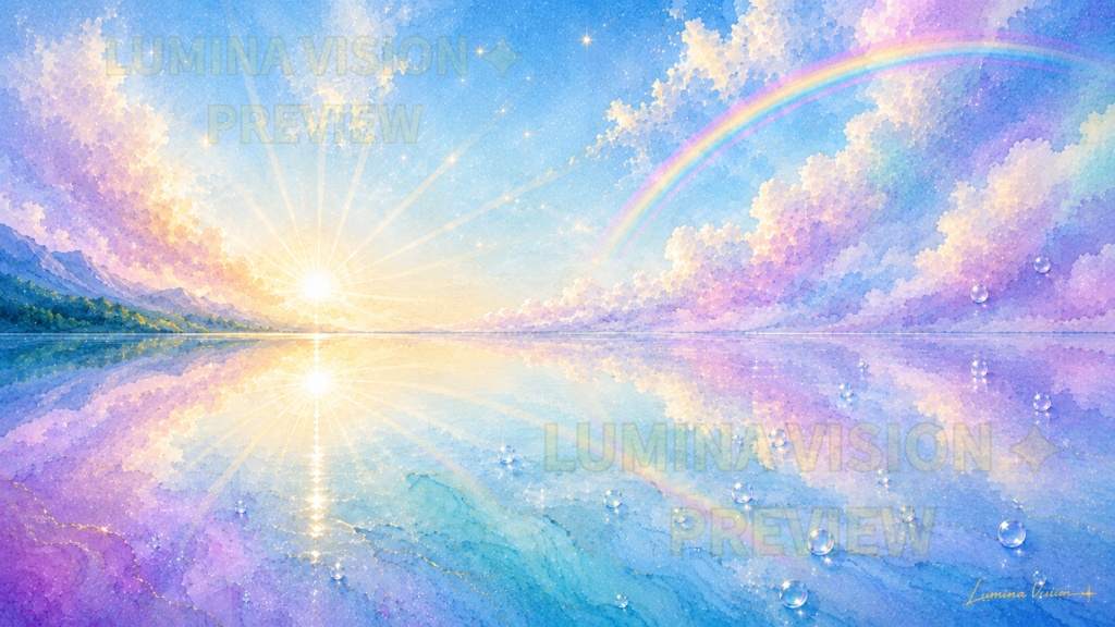 After the Rain — DAY「雨が上がったあとの希望」 LV-001 / Lumina Vision✧