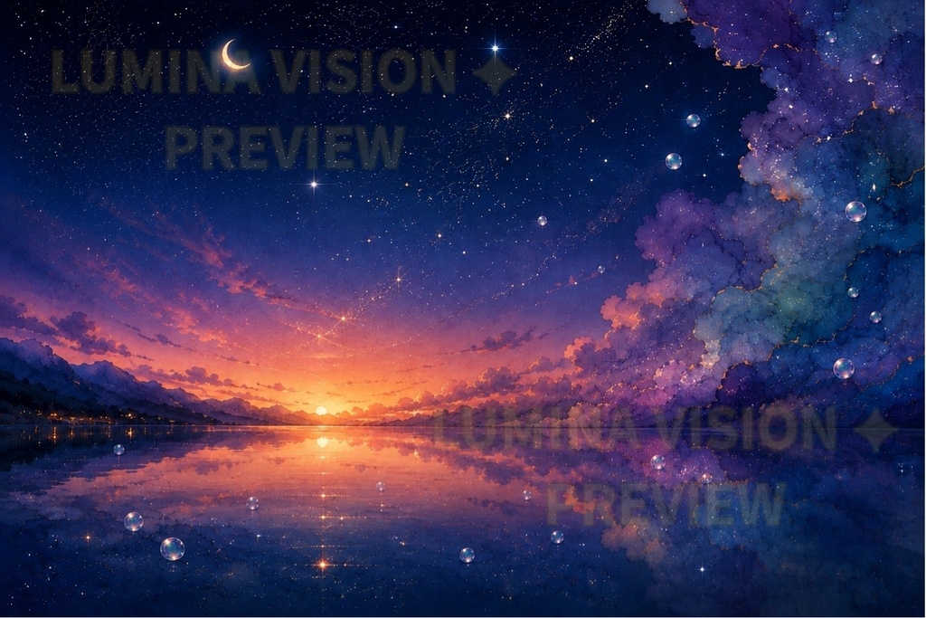 Before the Dawn — NIGHT 「夜明け前の希望」 LV-002 / Lumina Vision