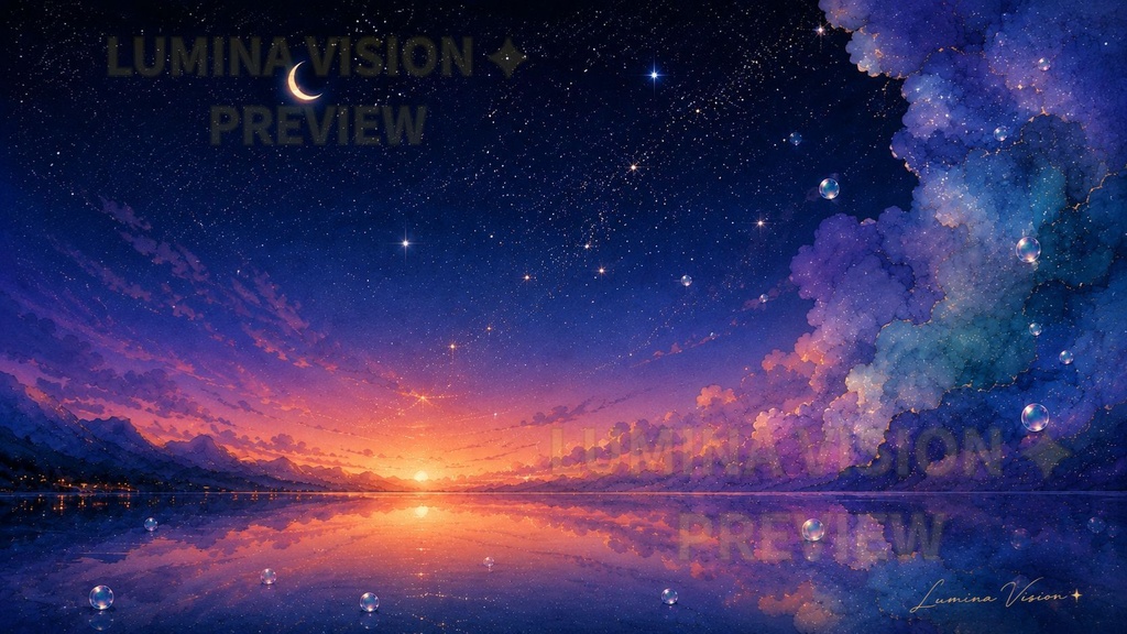 Before the Dawn — NIGHT 「夜明け前の希望」 LV-002 / Lumina Vision