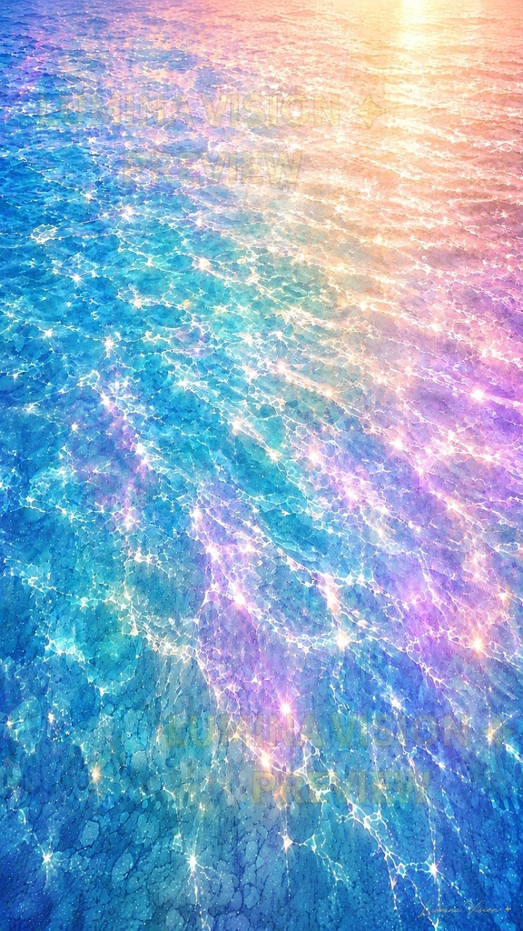 Morning Tide — 朝の光へ — 「朝の光は、静かに世界を染めていく。」 LV-007 / Lumina Vision ✧ デジタルアート・壁紙