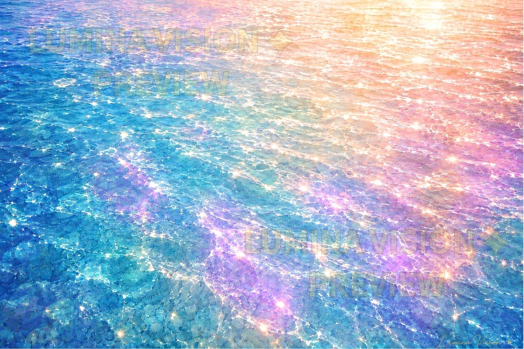 Morning Tide — 朝の光へ — 「朝の光は、静かに世界を染めていく。」 LV-007 / Lumina Vision ✧ デジタルアート・壁紙