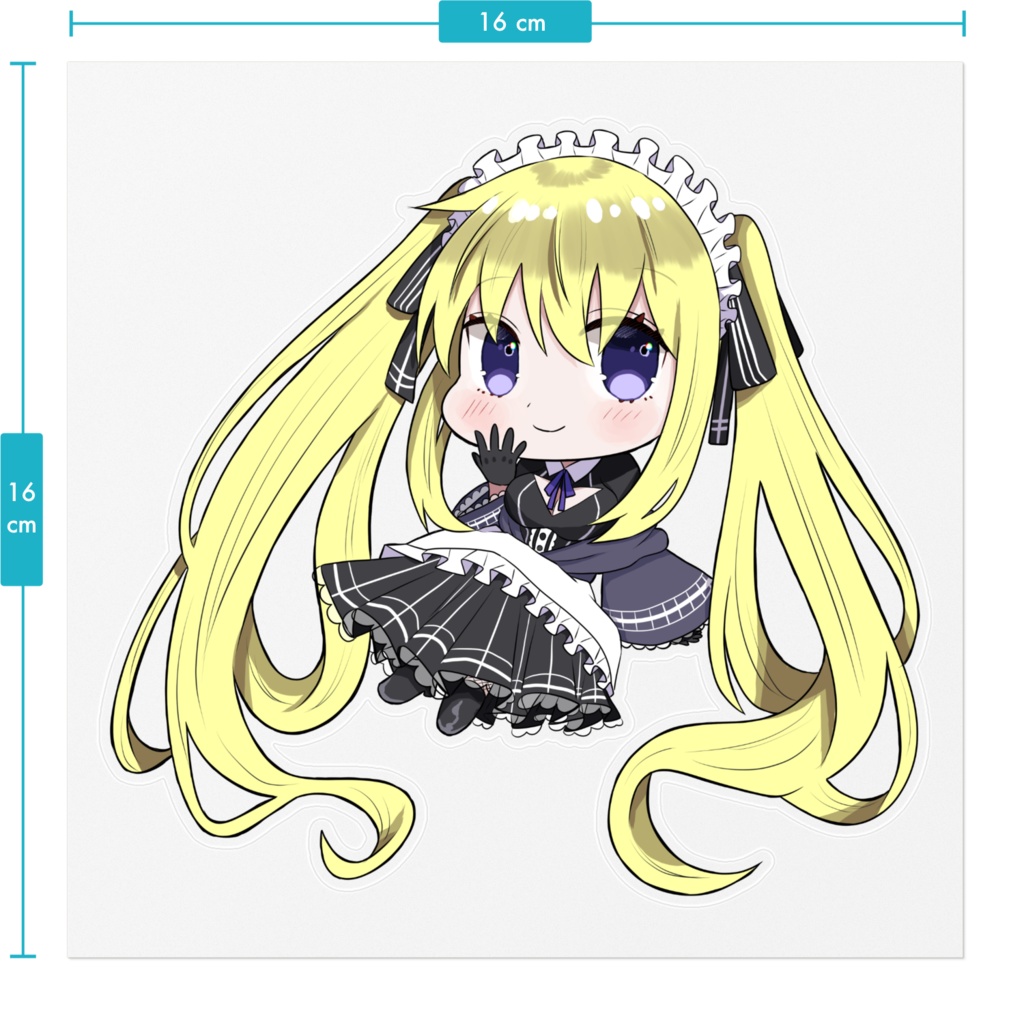 アンジェリカ ステッカー