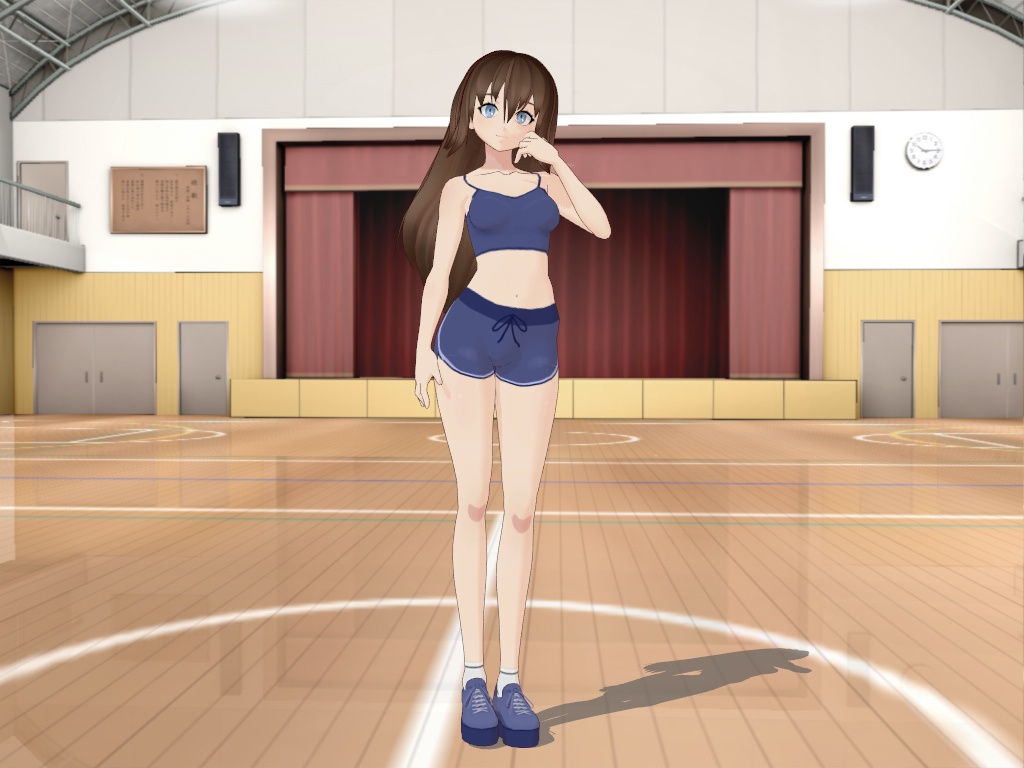 Vroid 3D Free Model - ๐ Caramel Girl