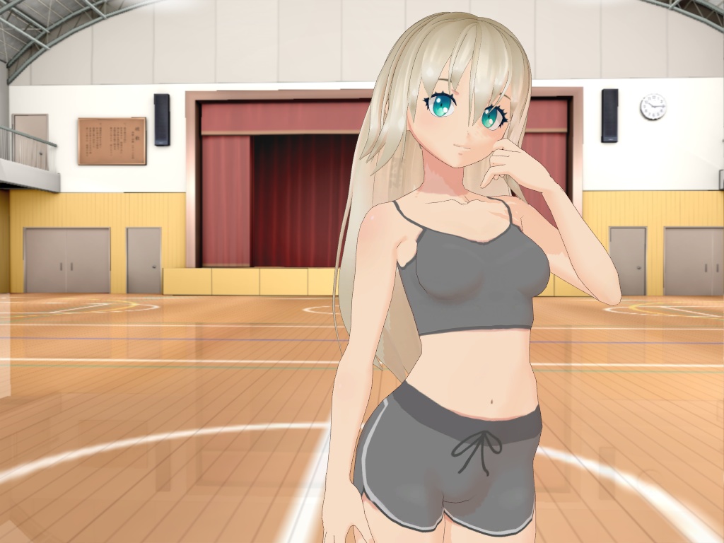 Vroid Free 3D Model - 🟡Blonde Girl