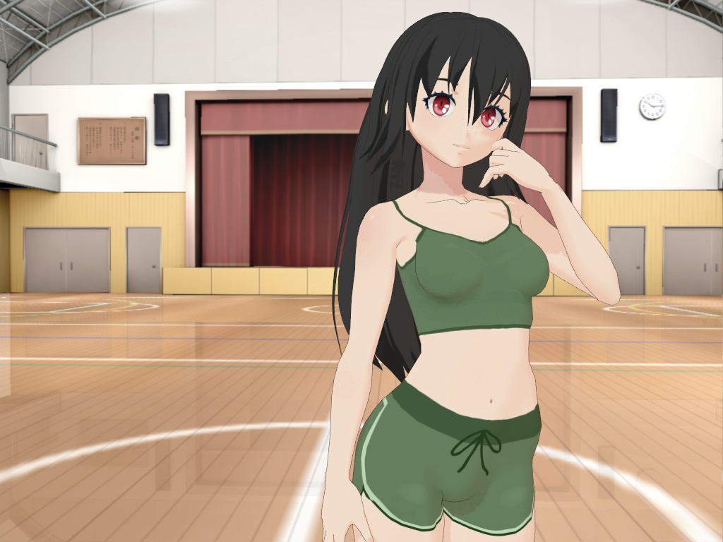 Vroid Free 3D Model - 🔴Carmesi Girl