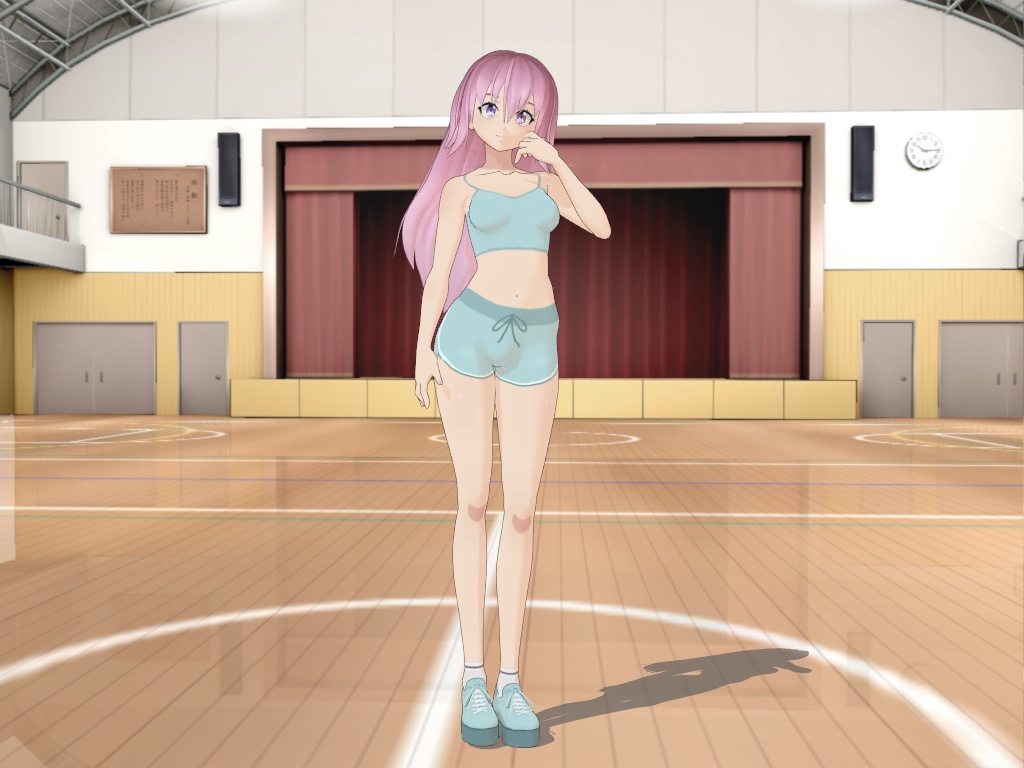 Vroid Free 3D Model - ๐ธPink Girl