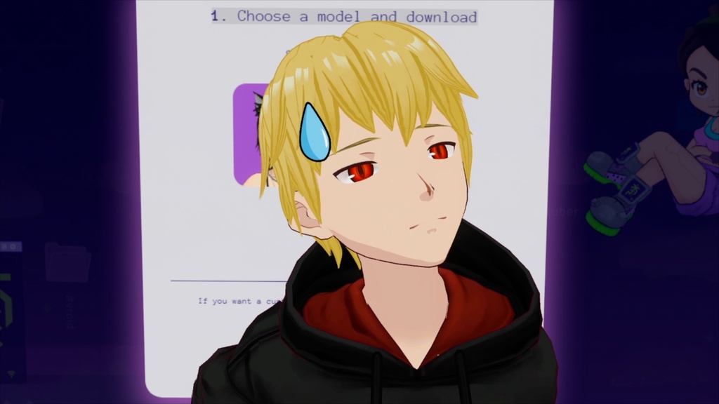 Vroid Free 3D Model - Gil๐