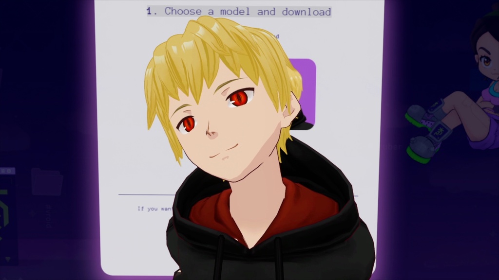 Vroid Free 3D Model - Gil๐