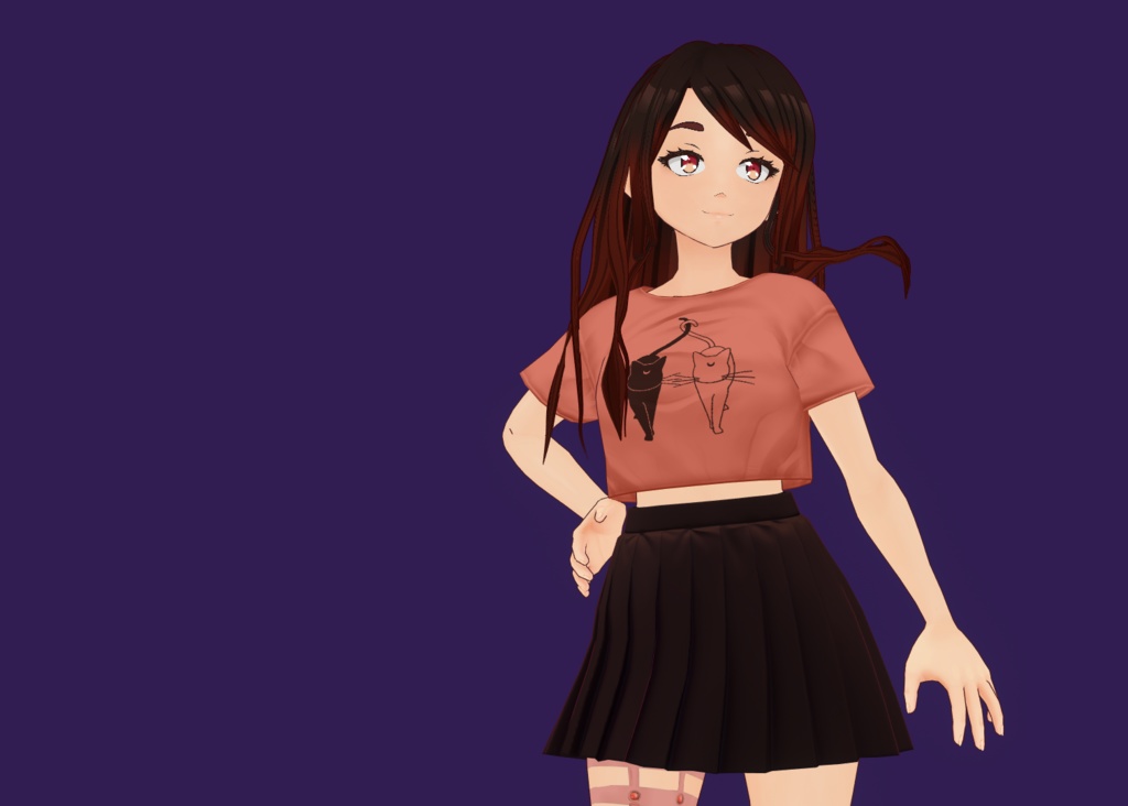 Vroid Free 3D Model - Karmesi🔥