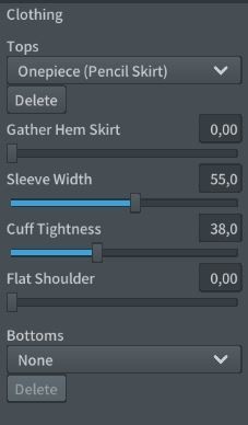 Vroid Cloth - Blue Short Sweater 💙