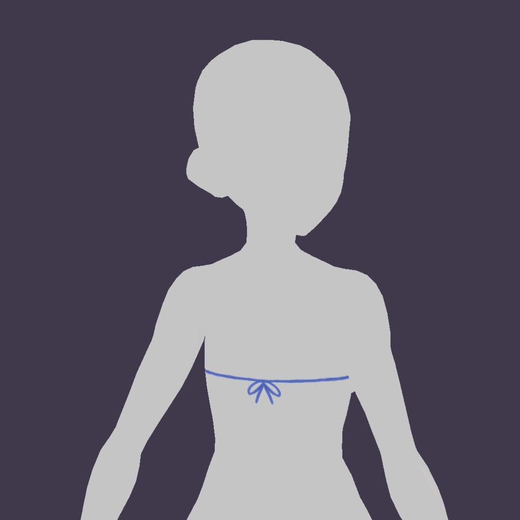 Mermaid Shells - Vroid body texture 🧜♀️