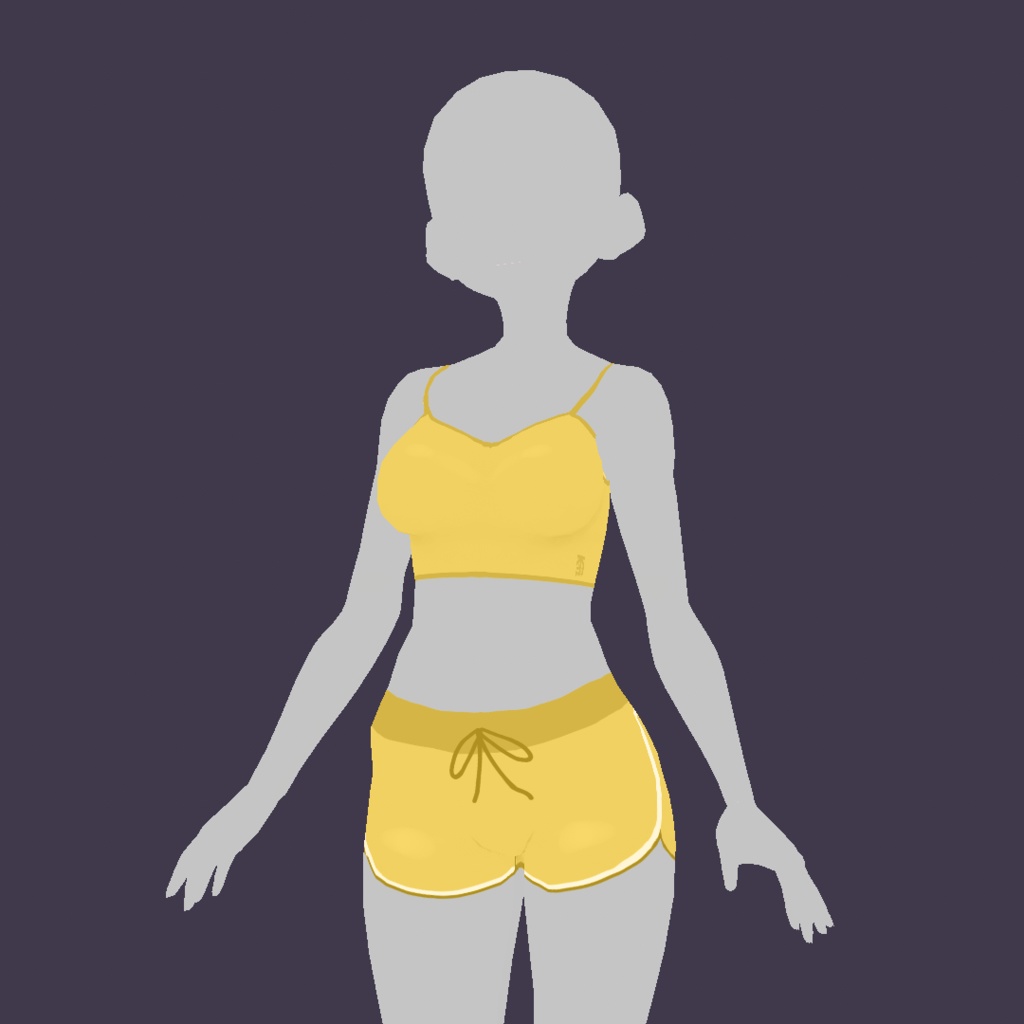 Vroid Cloth - Basic Gym Outfit ๐ก