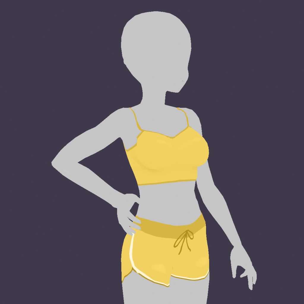 Vroid Cloth - Basic Gym Outfit ๐ก