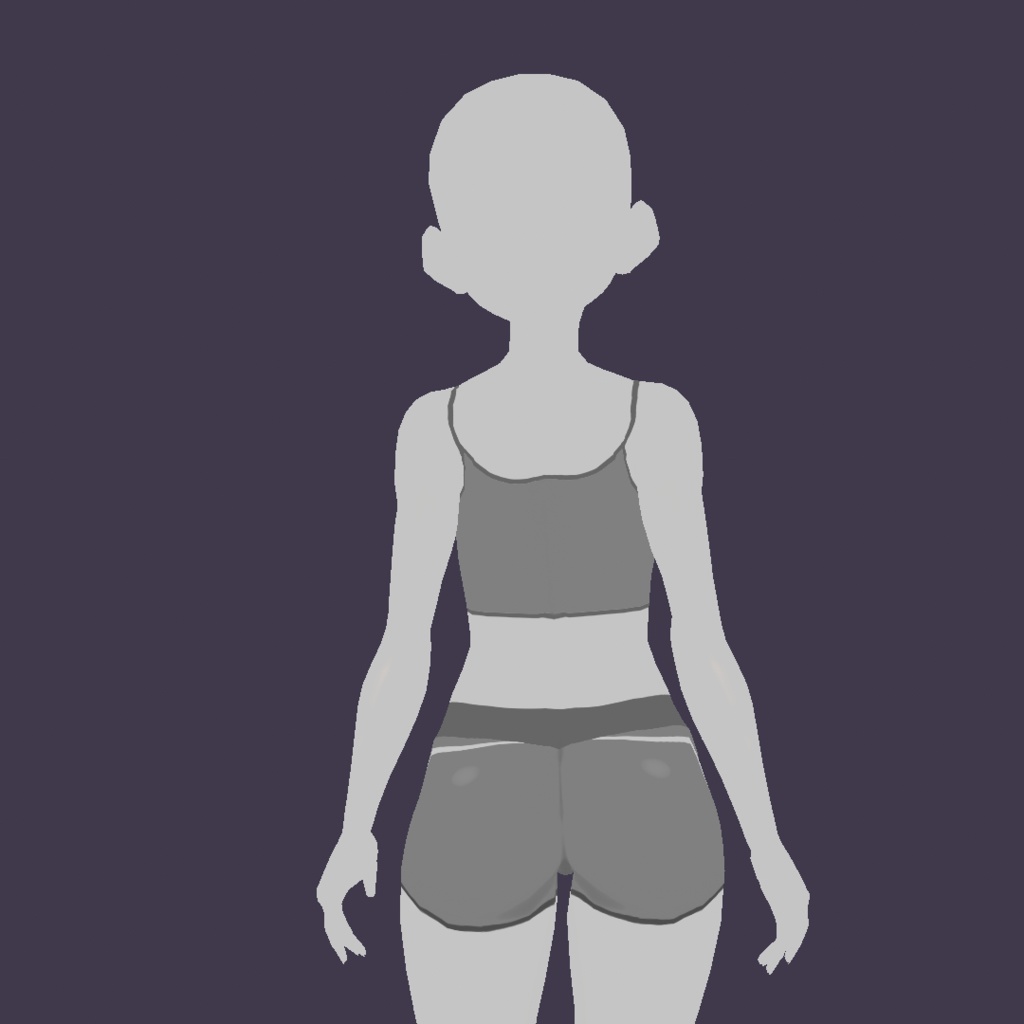 Vroid Clothing- Basic Gym 💿