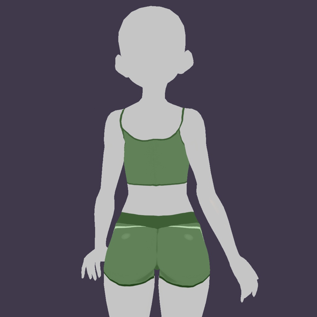 Vroid Outfit - Basic Gym ๐ข