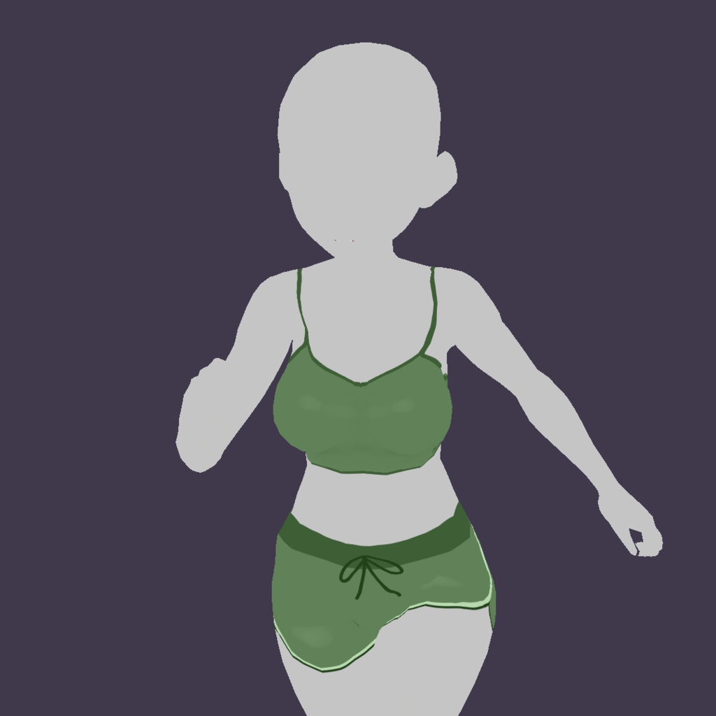 Vroid Outfit - Basic Gym ๐ข