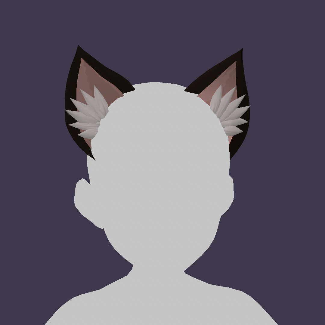 Vroid Cat Ears Preset - Kitzoomer - BOOTH