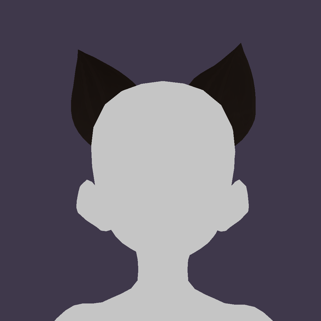 Vroid Cat Ears Preset Kitzoomer BOOTH
