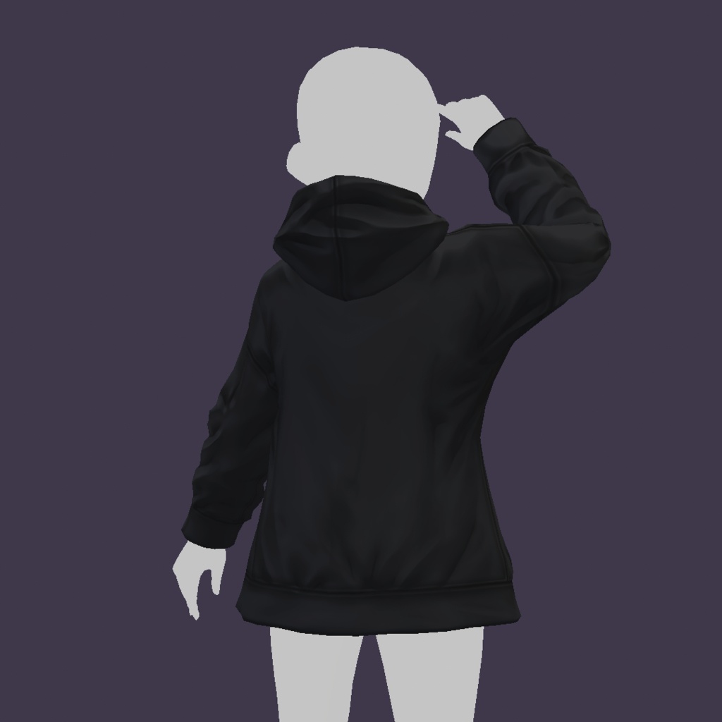 Black Hooded Sweatwear Zoro