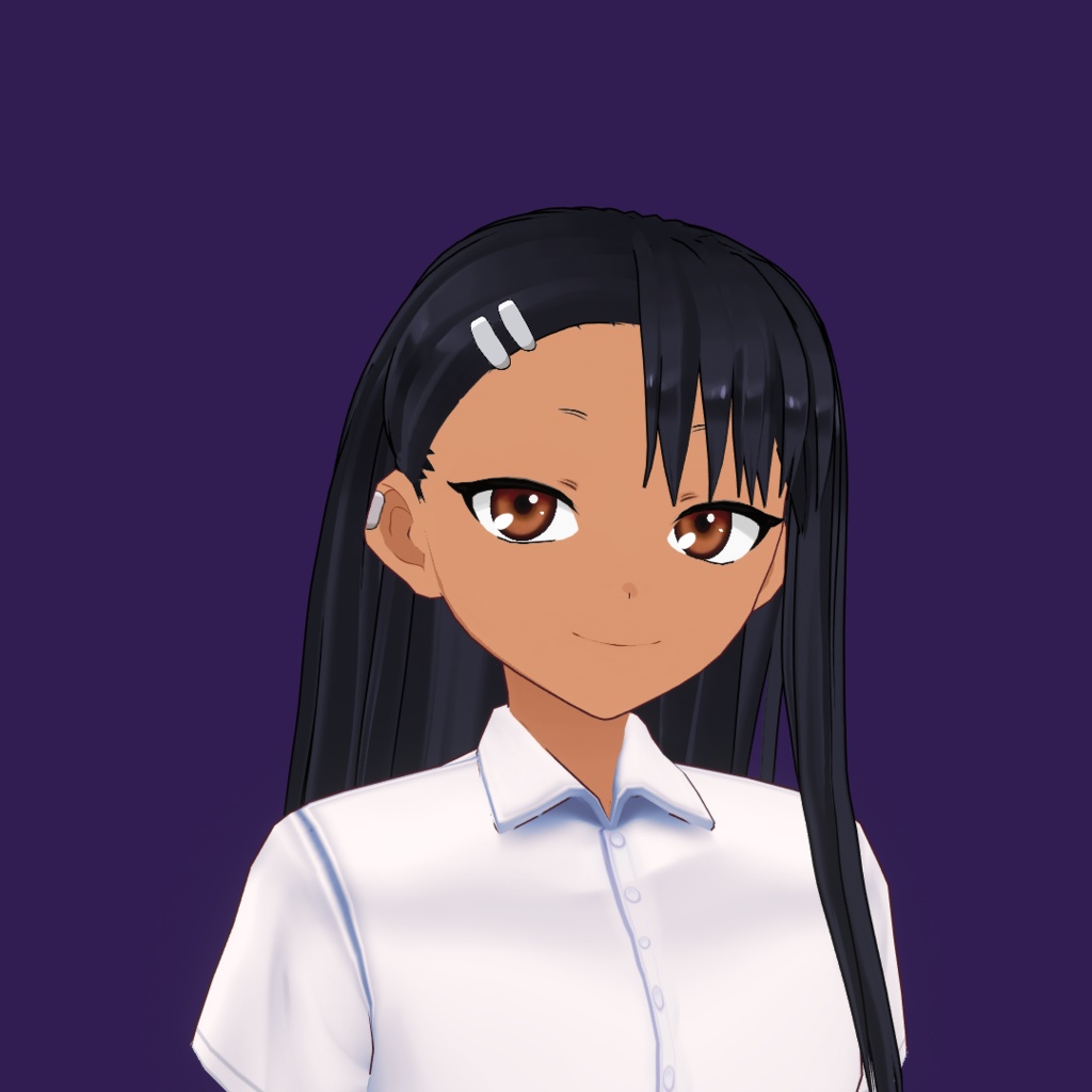 Vroid 3d model Nagatoro Uniform .vrm .pmx