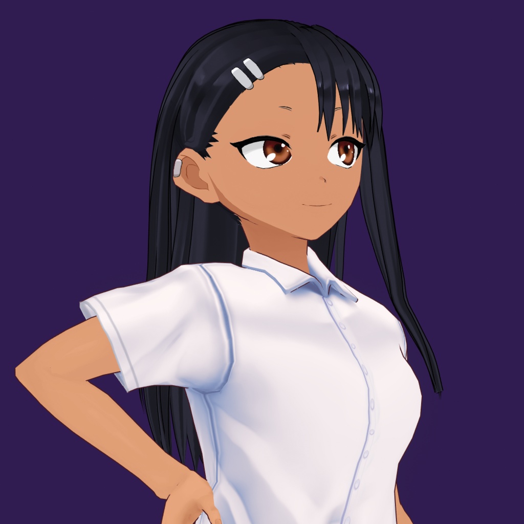 Vroid 3d model Nagatoro Uniform .vrm .pmx