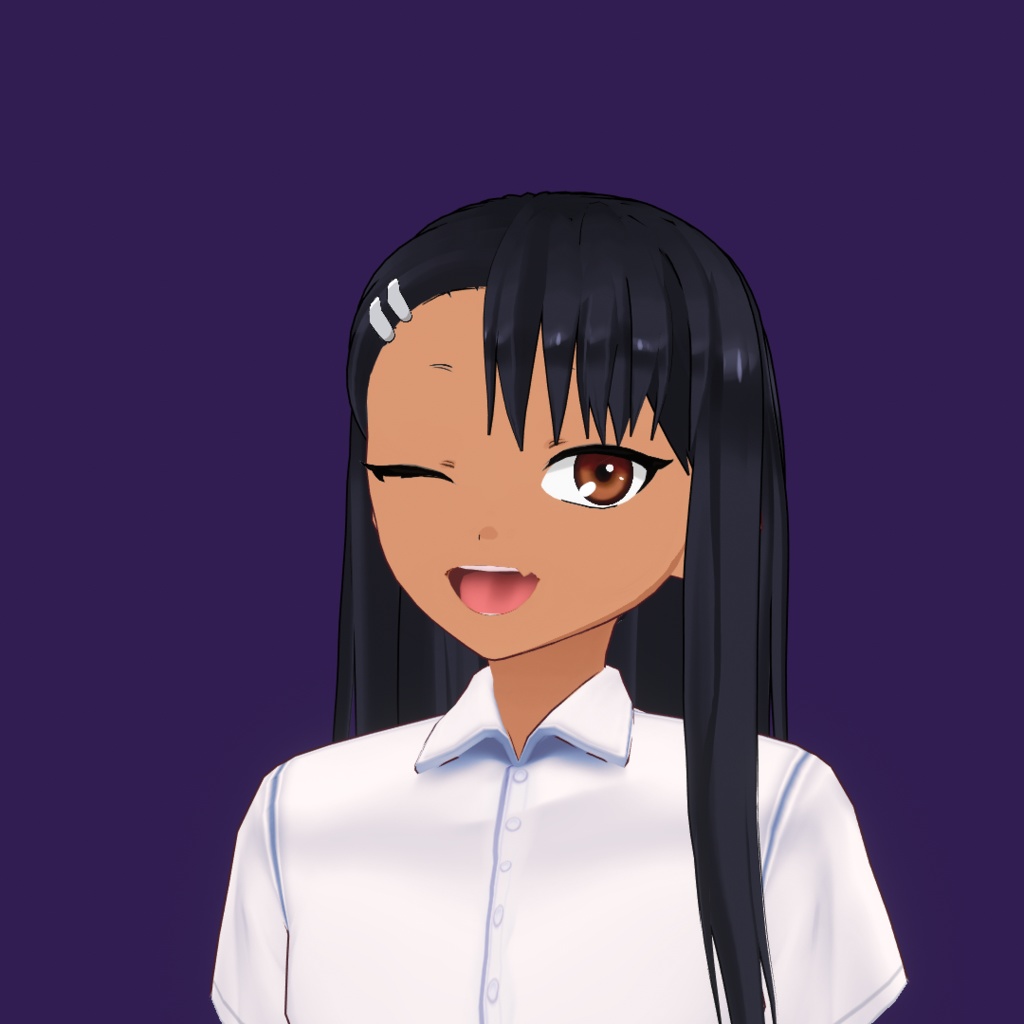 Vroid 3d model Nagatoro Uniform .vrm .pmx