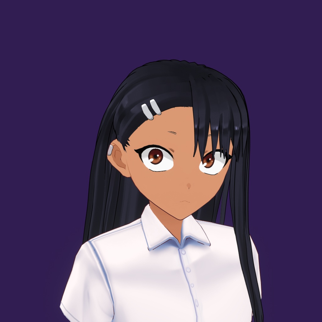 Vroid 3d model Nagatoro Uniform .vrm .pmx