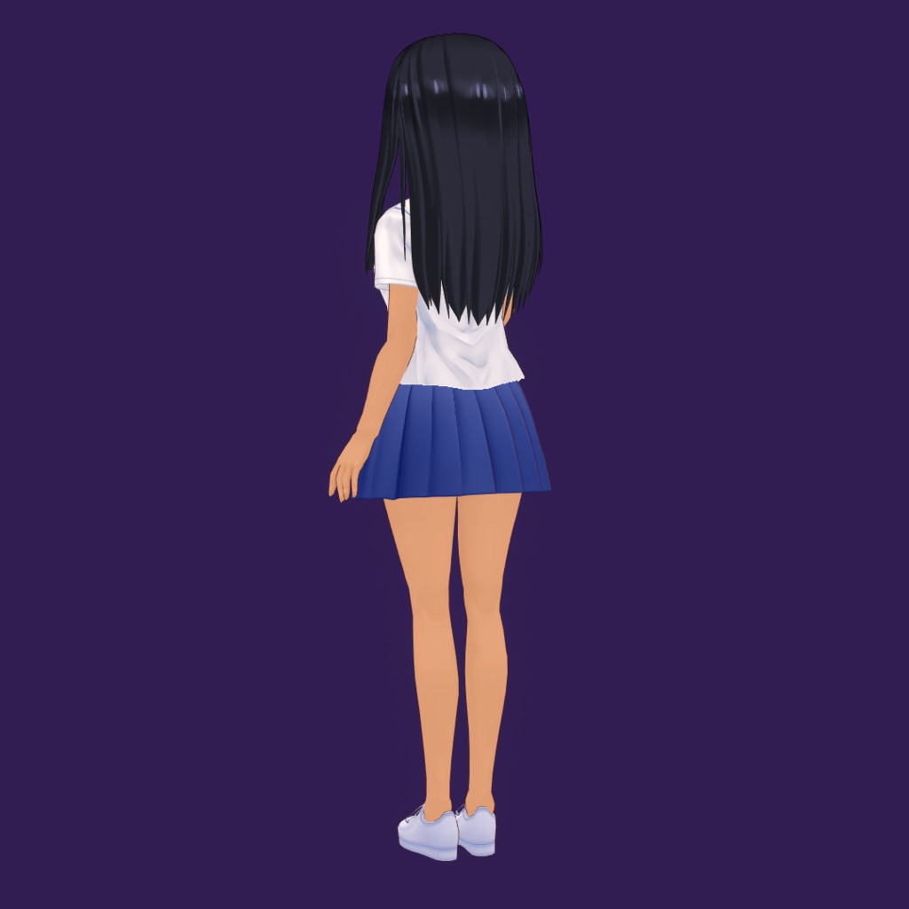 Vroid 3d model Nagatoro Uniform .vrm .pmx