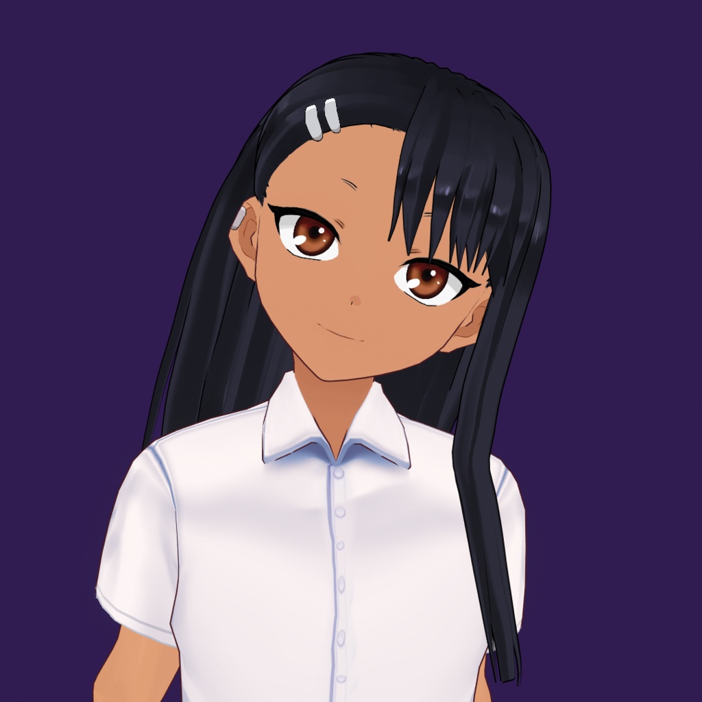 Vroid 3d model Nagatoro Uniform .vrm .pmx