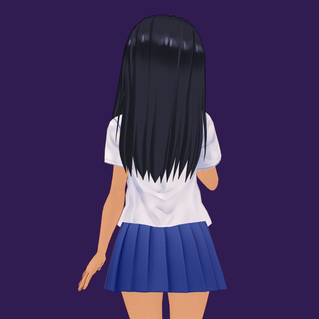 Vroid 3d model Nagatoro Uniform .vrm .pmx