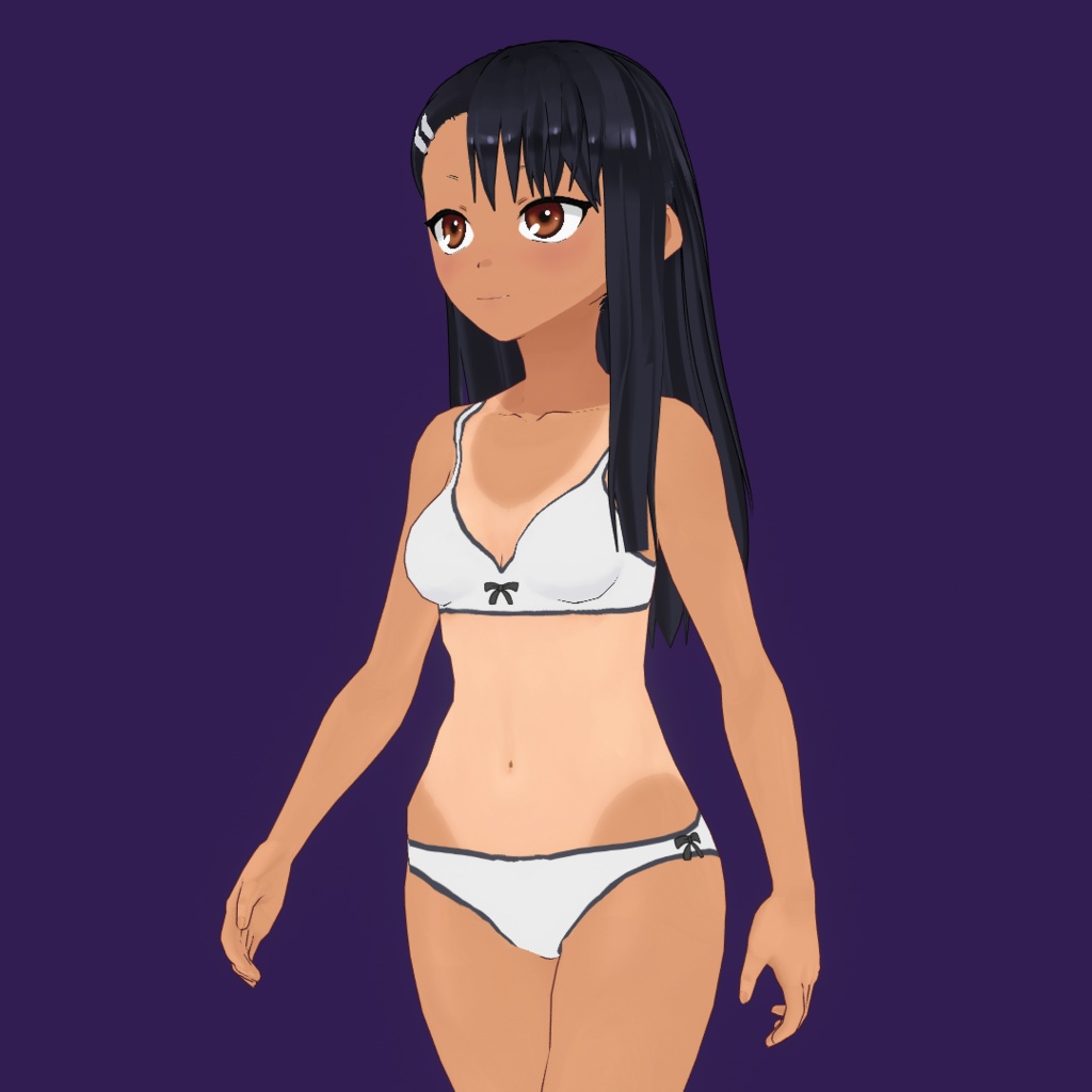 Vroid 3d model Nagatoro Bikini .vrm .pmx