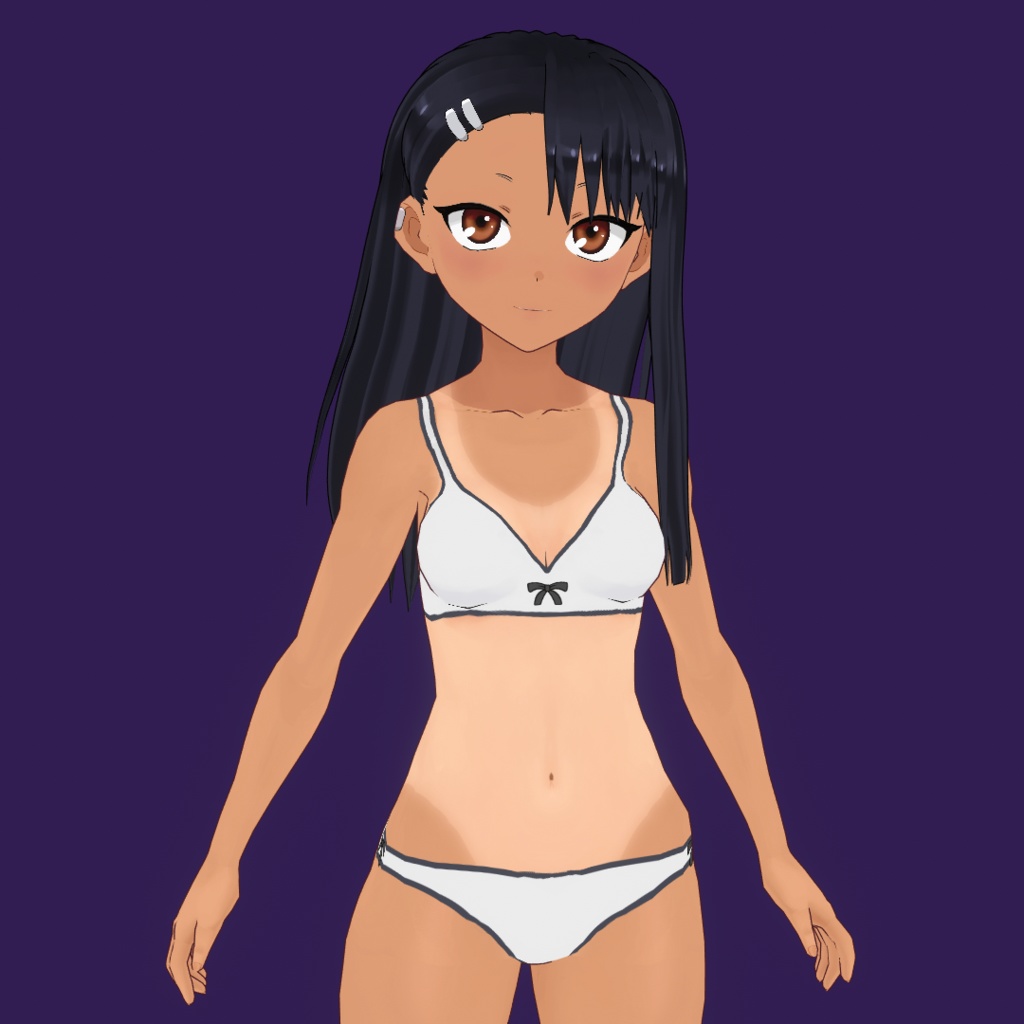 Vroid 3d model Nagatoro Bikini .vrm .pmx