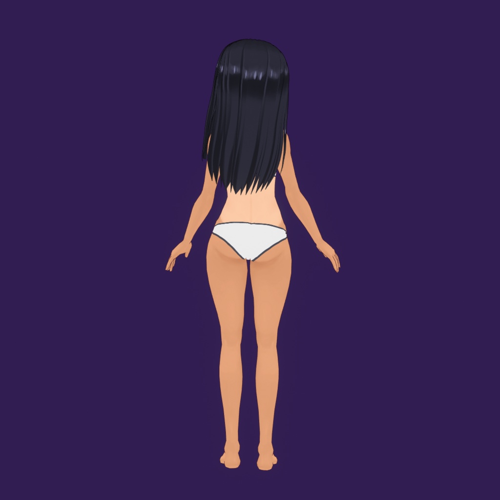 Vroid 3d model Nagatoro Bikini .vrm .pmx