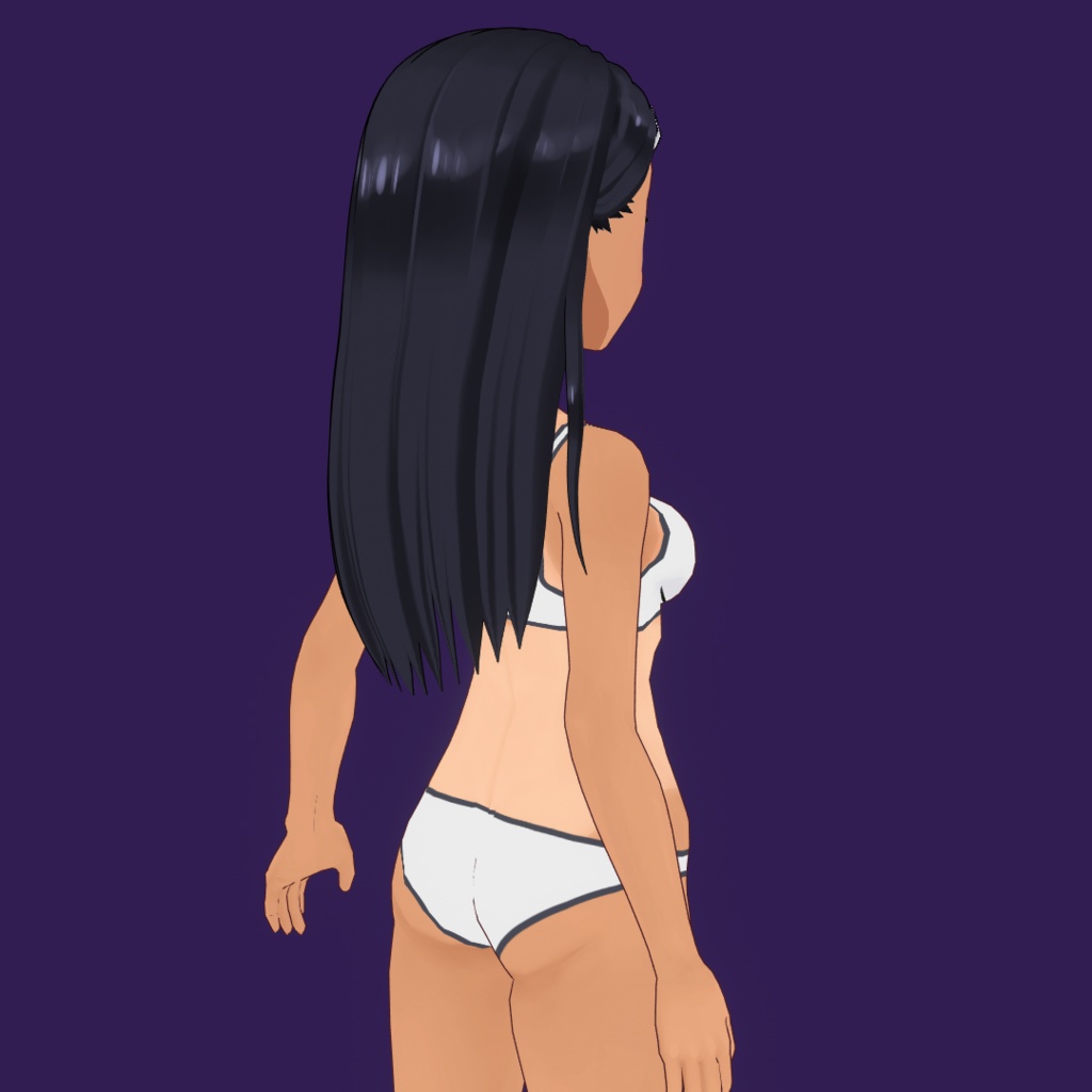 Vroid 3d model Nagatoro Bikini .vrm .pmx