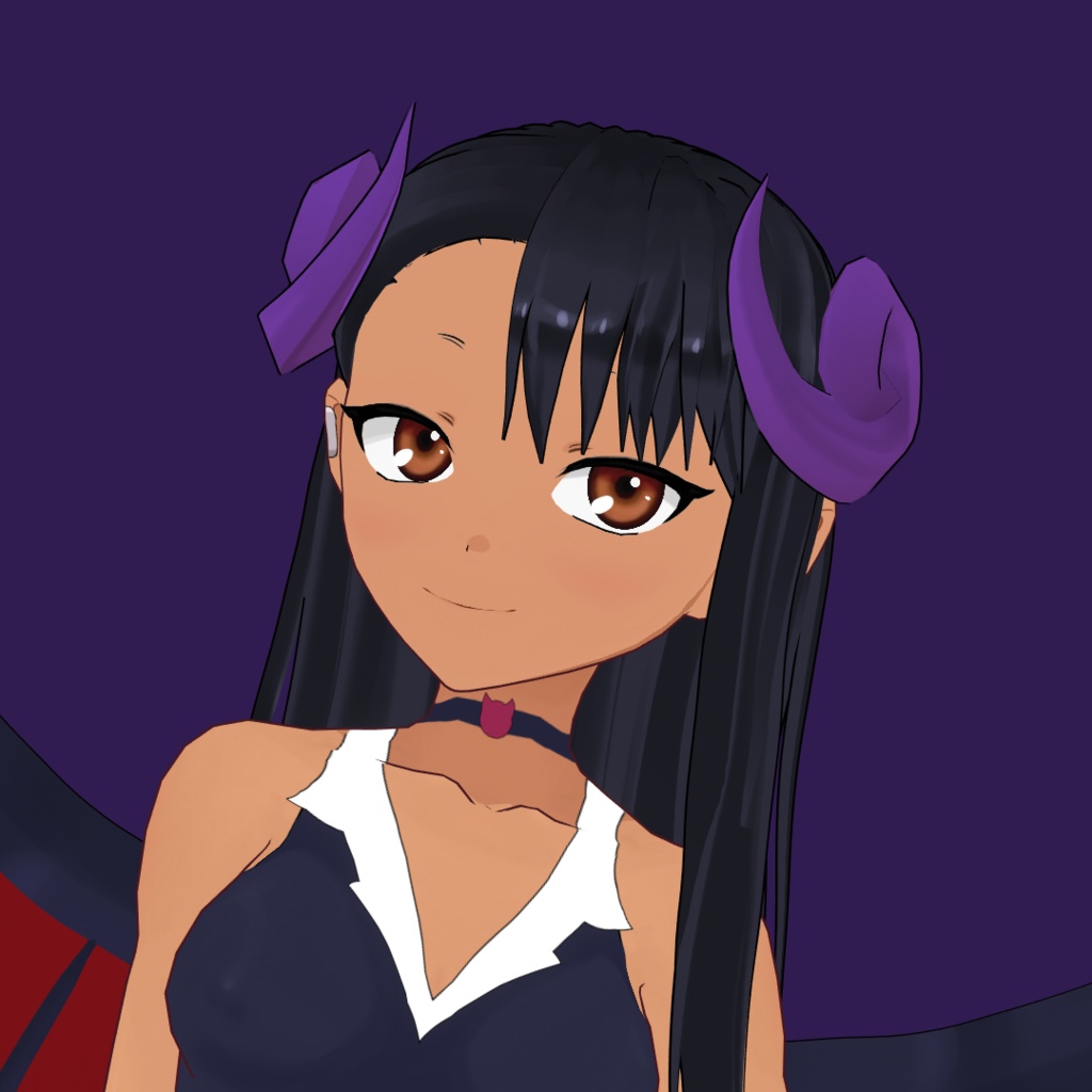 Vroid 3d model Magatoro .vrm .pmx