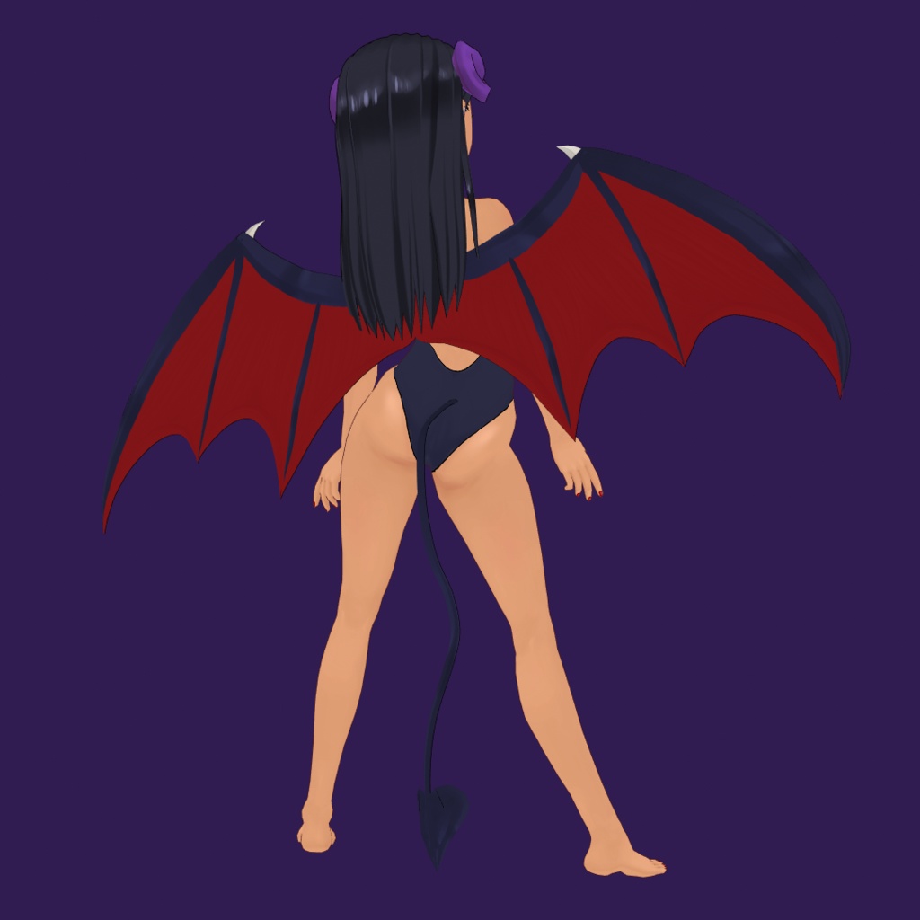 Vroid 3d model Magatoro .vrm .pmx