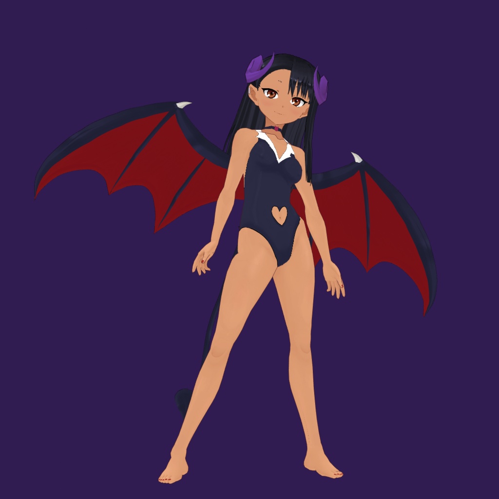 Vroid 3d model Magatoro .vrm .pmx