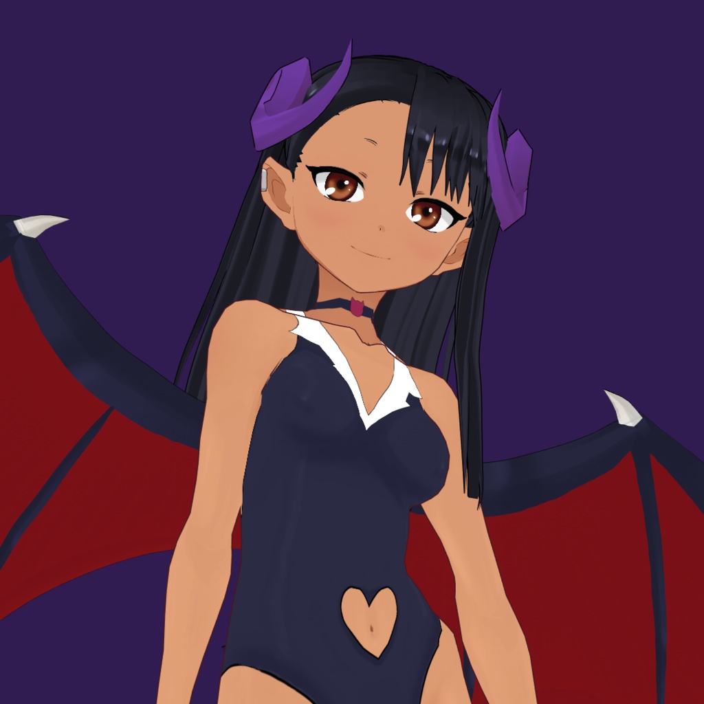 Vroid 3d model Magatoro .vrm .pmx