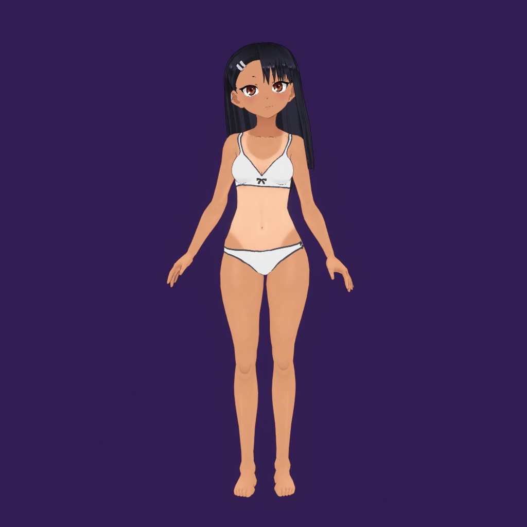 PACK Vroid 3d model Nagatoro .vrm .pmx (イジらないで、長瀞さん)