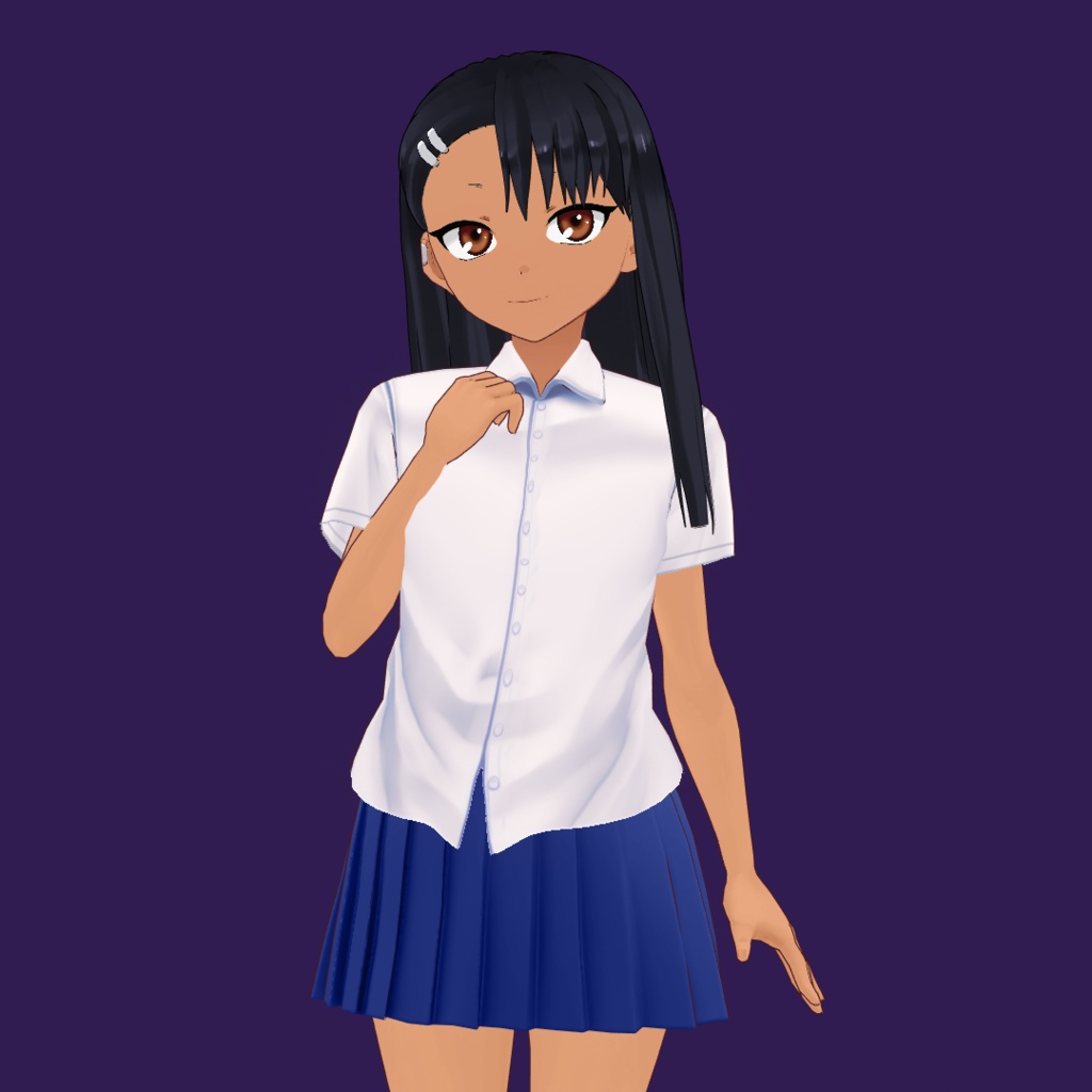 PACK Vroid 3d model Nagatoro .vrm .pmx (イジらないで、長瀞さん)