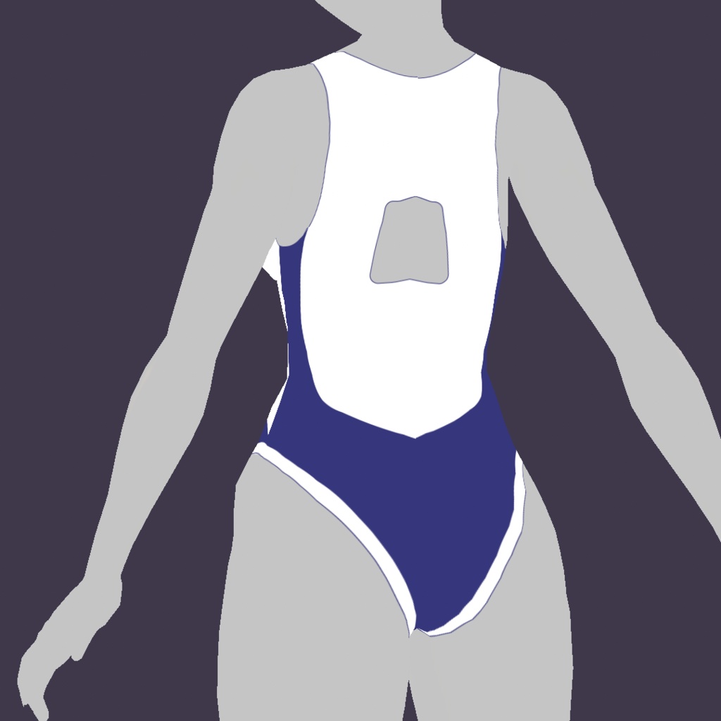 Swimsuit Nagatoro Vroid